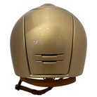 KEP Cromo 2.0 Metal Golden Sand with Nebula Gold Insert Wide Polo Brim Helmet