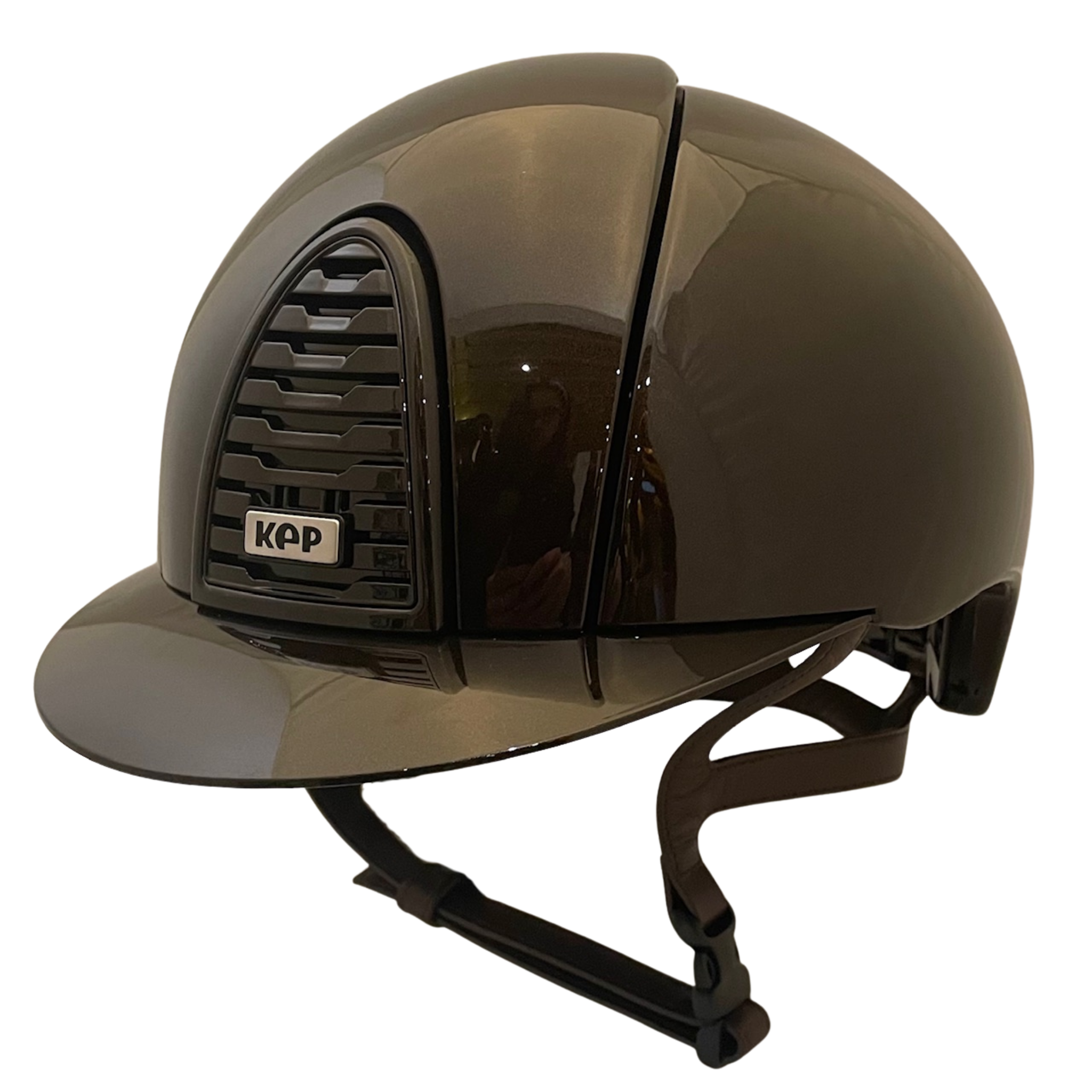 KEP Cromo 2.0 Polish Metal Brown Helmet