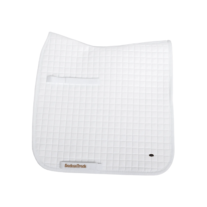 Back on Track Dressage Pad - White