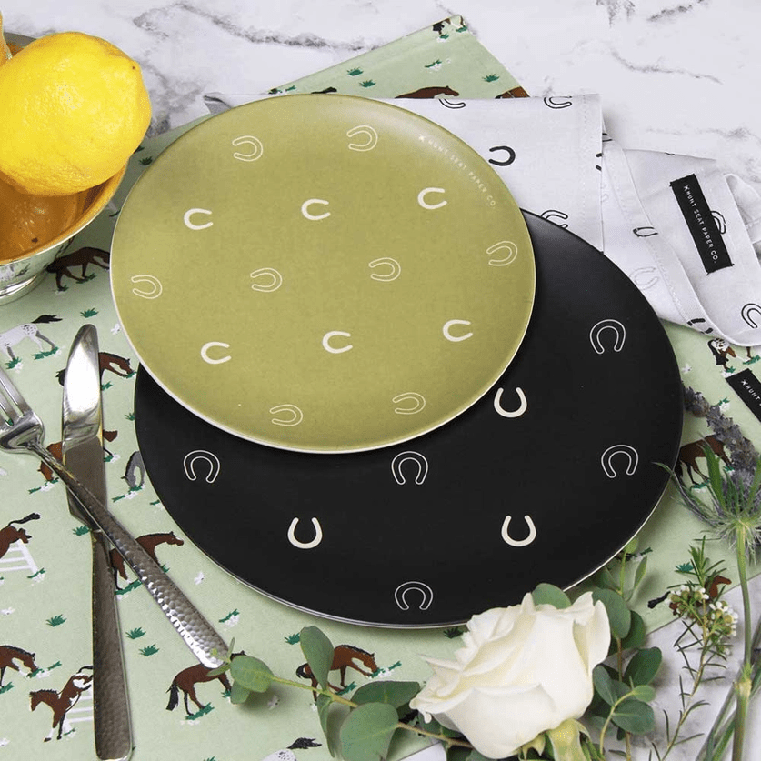 Lucky Side Plate Set - Olive