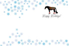 Hunter Horse Christmas Card