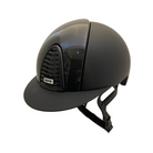 KEP Cromo 2.0 Black Textile Matte with Black Shine Helmet