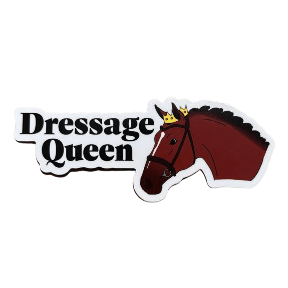 Dressage Queen Sticker