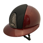 KEP Cromo 2.0 Bordeaux Metal & Black Vesna Insert Wide Polo Brim Helmet
