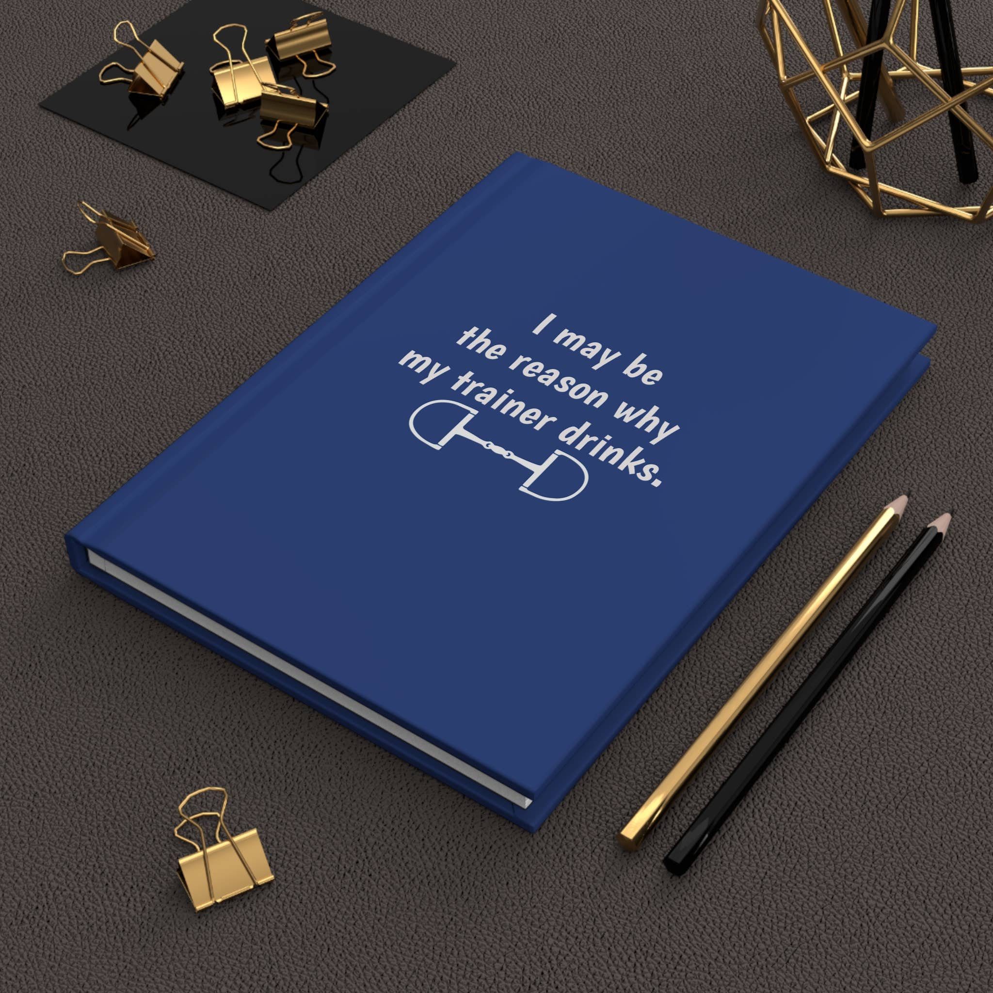 I may be the reason my trainer drinks Equestrian Notebook