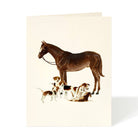 Spring and Beagles Greeting Card
