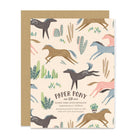 Wild Mustang Birthday Card