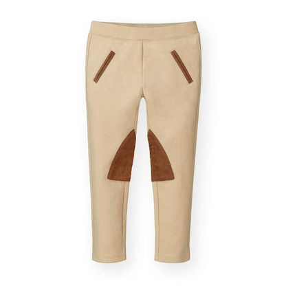 H&H Junior Ponte Riding Pant - Khaki