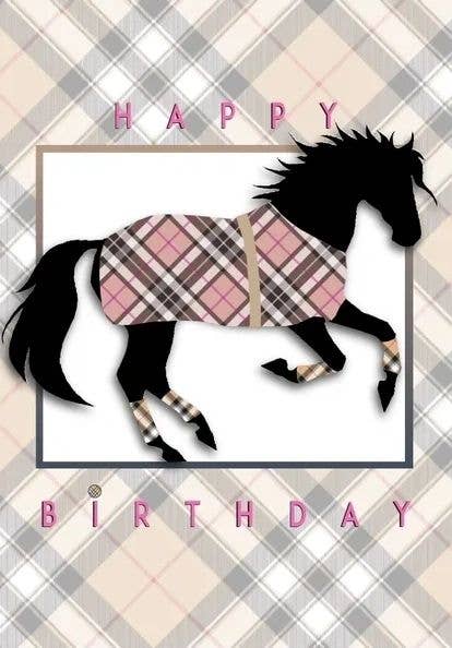 Burberry Horse Birthday Card