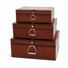 Stirrup Med Leather Box