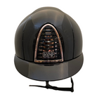 KEP Cromo 2.0 Black Shine with Rose Gold Chrome & Cristalli Logo Helmet