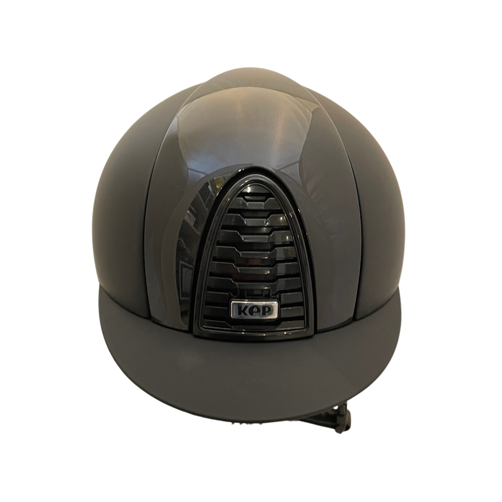 KEP Cromo 2.0 Black Textile Matte with Black Shine Helmet