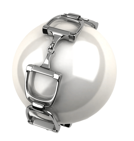 Dimacci Linked Snaffle Bracelet - Silver