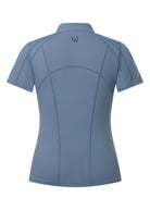 Kerrits Precision Short Sleeve 1/4 Zip Tech Top Dusty Blue