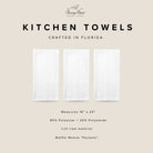 Equestrian Waffle Weave Kitchen Towel - Jumpers