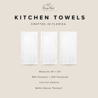 Equestrian Bits Waffle Weave Kitchen Towel