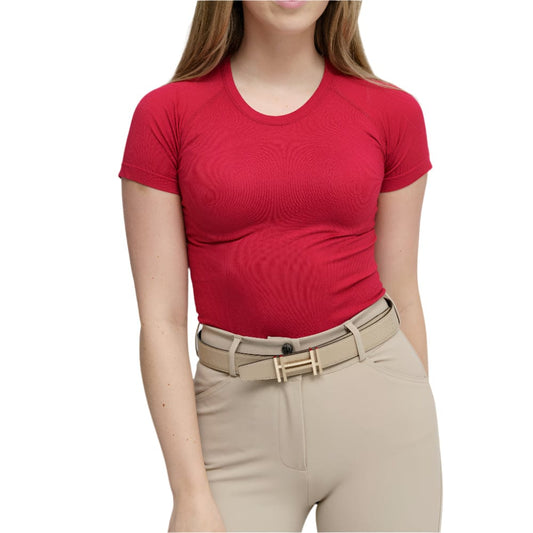 TKEQ Kennedy Seamless 2.0 Short Sleeve - Sour Cherry