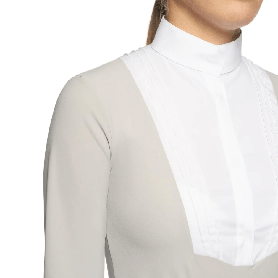 Cavalleria Toscana American Long Sleeve Shirt beige