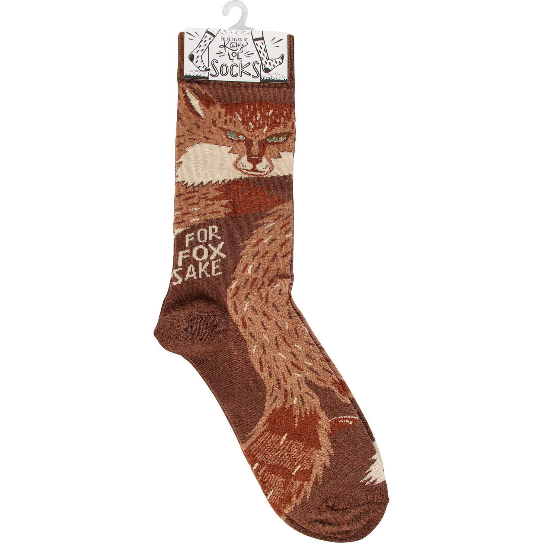 "For Fox Sake" Socks
