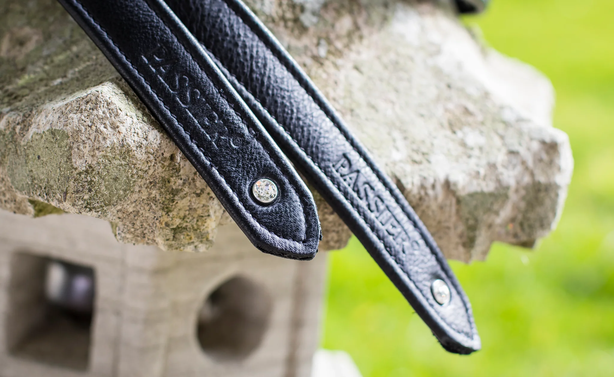 Passier Velvet Touch Stirrup Leathers with Crystal