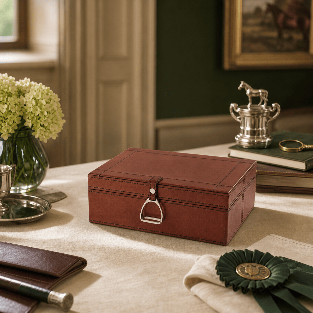 Stirrup Med Leather Box