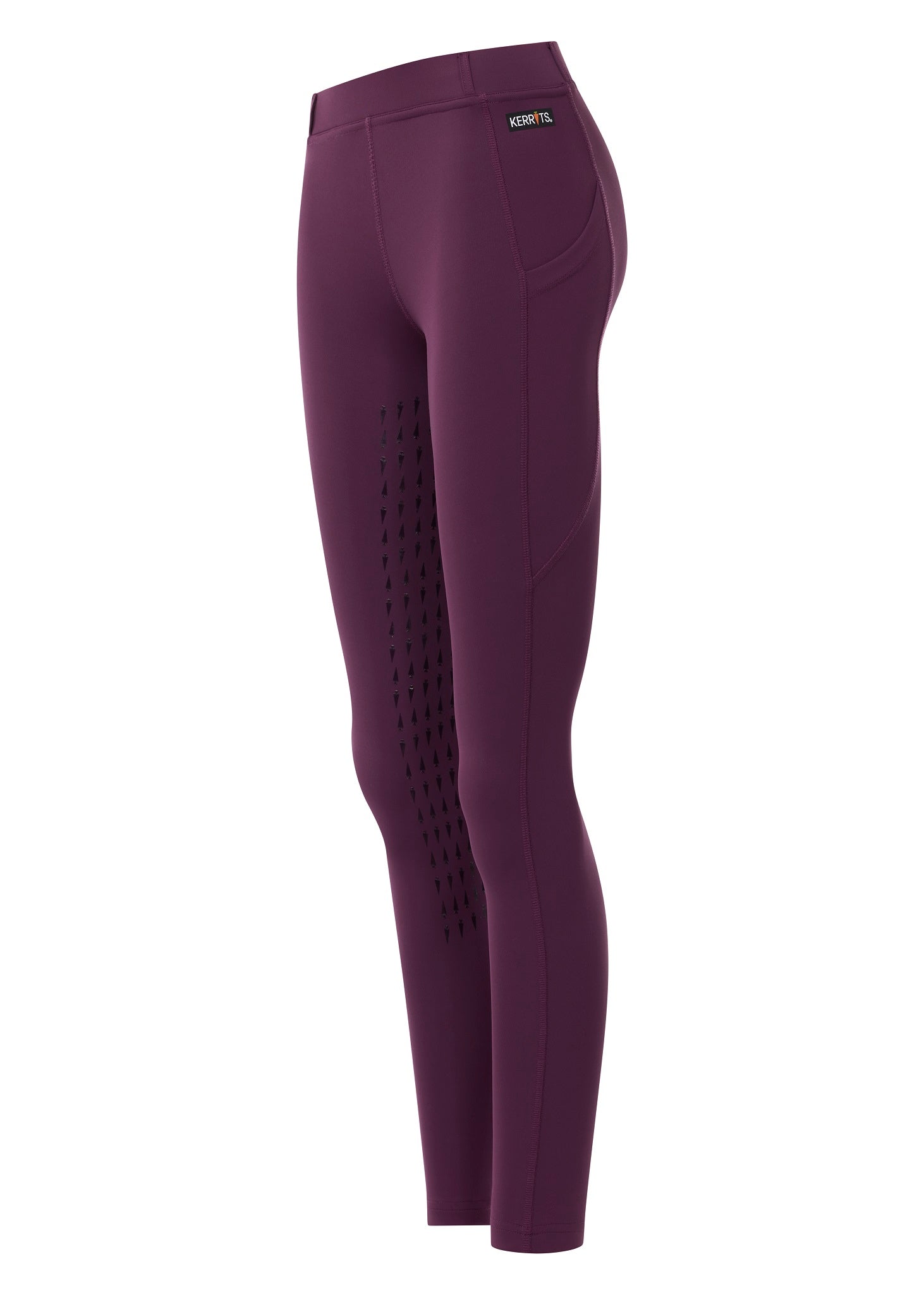 Kerrits Kids CoolCore Full Leg Tech Tight Velvet Plum