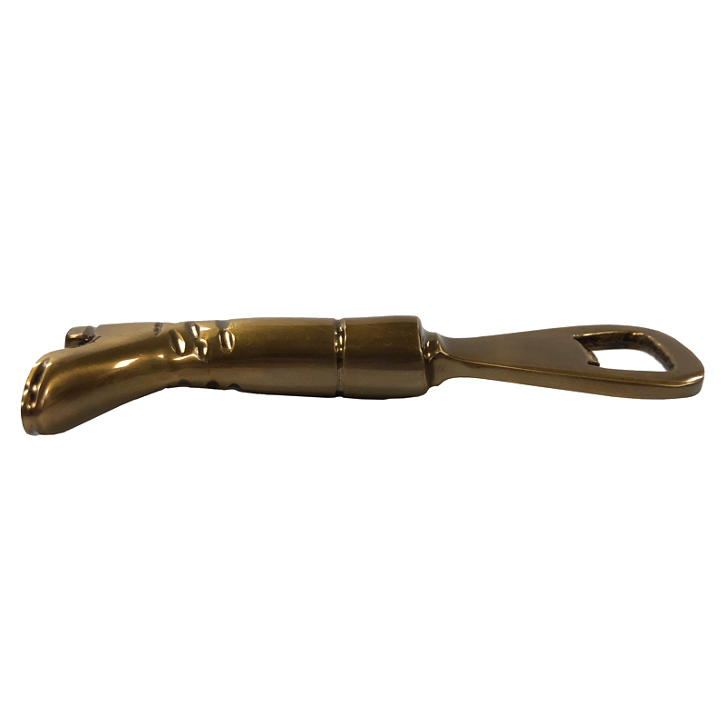 Antiqued Brass Equestrian Riding Boot Bottle Opener