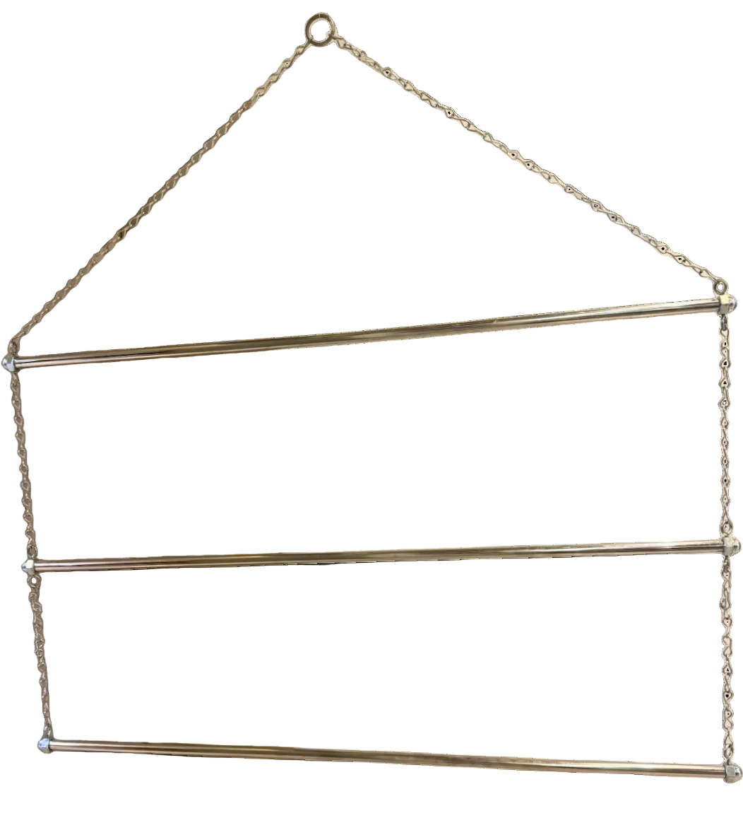 Chrome Hanging Horse Blanket Storage Rack