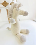 Horse Knit Stuffed Animal Toy 