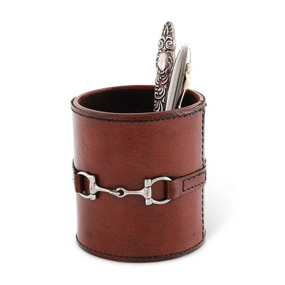 Leather Bit Pen Holder