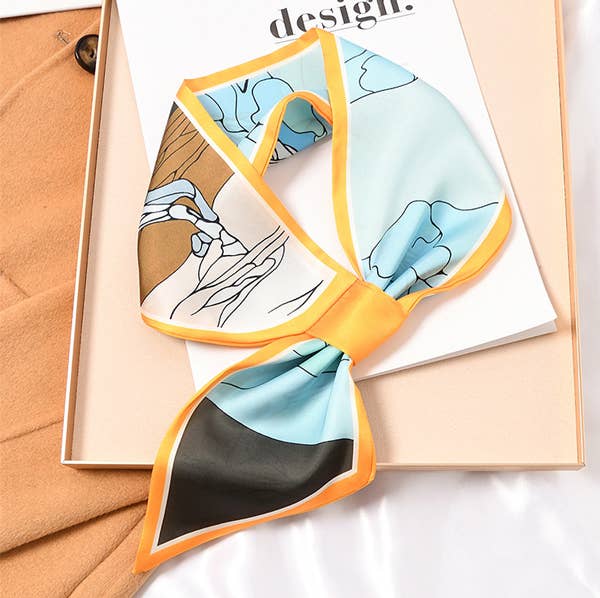 Equestrian Desert Equine Loop Scarf