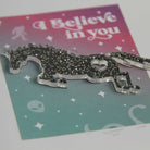 I Believe Unicorn Charm Card