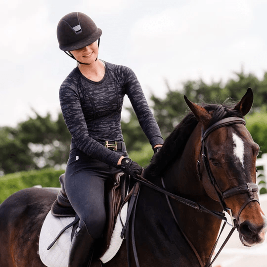 TKEQ 'KENNEDY' Seamless 2.0 Long Sleeve  Ombré – Top Horse Equestrian Tack  & Supplies Inc