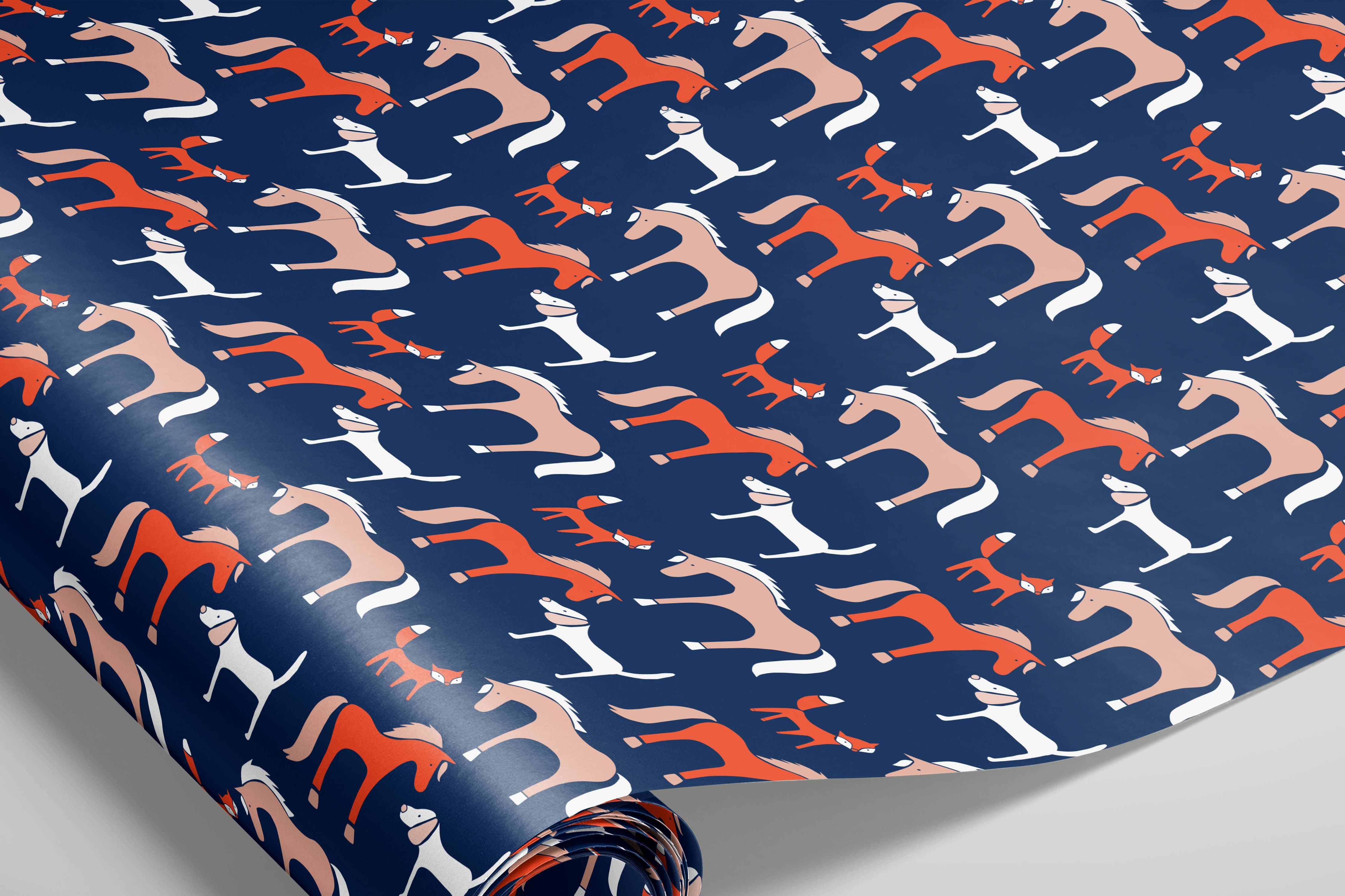 Mare Modern Goods Foxy Wrapping Paper