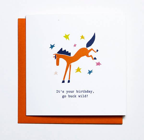 Mare Modern Goods Birthday Buck Card