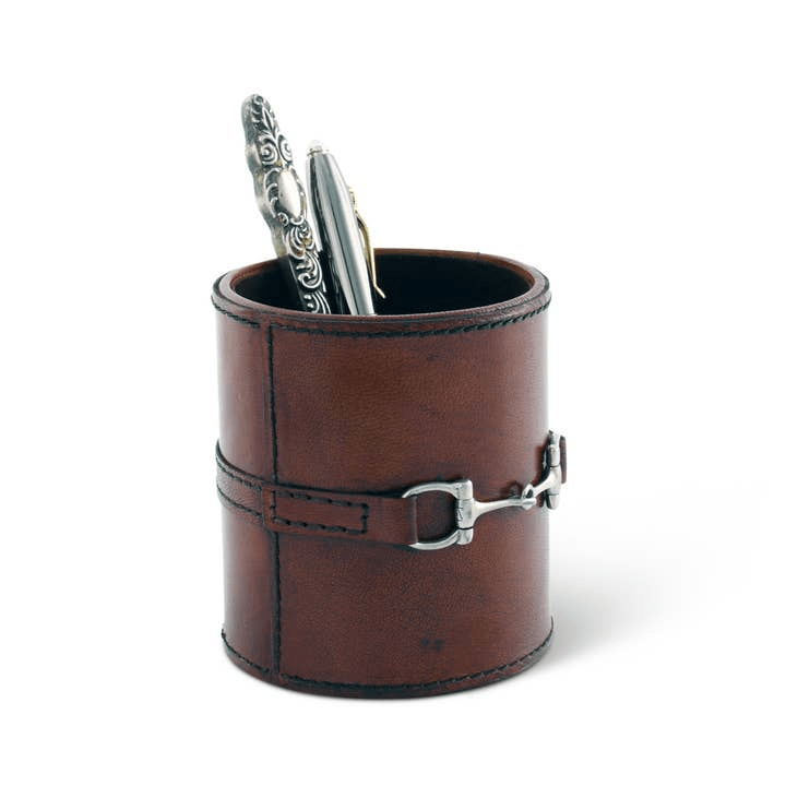 Leather Bit Pen Holder