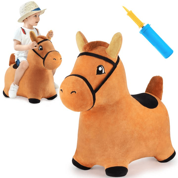 Bouncy Brown Horse