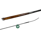 Fleck Dressage Whip with Horse Foot Painted Holly