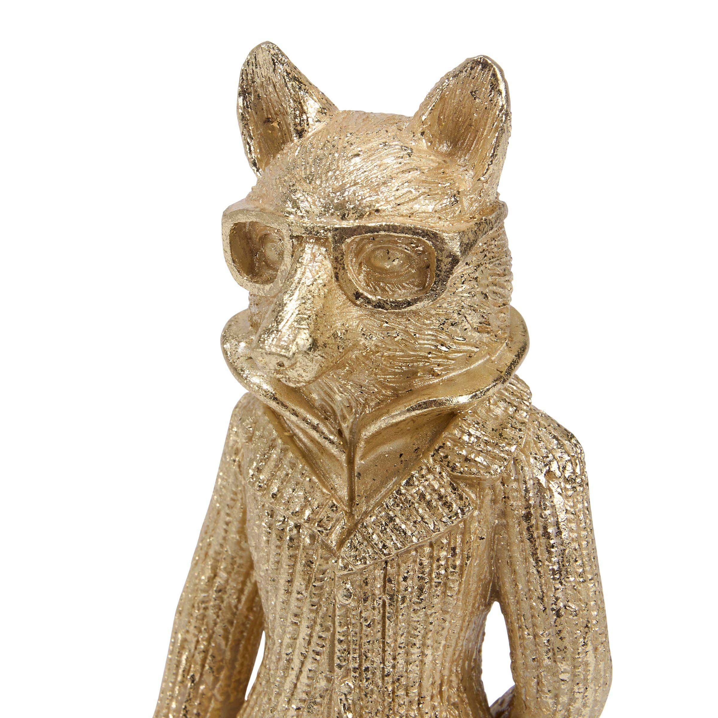 Distinguished Fox Figurine