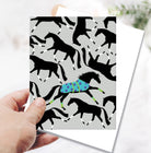 Stand Out in the Crowd Equestrian Birthday Card