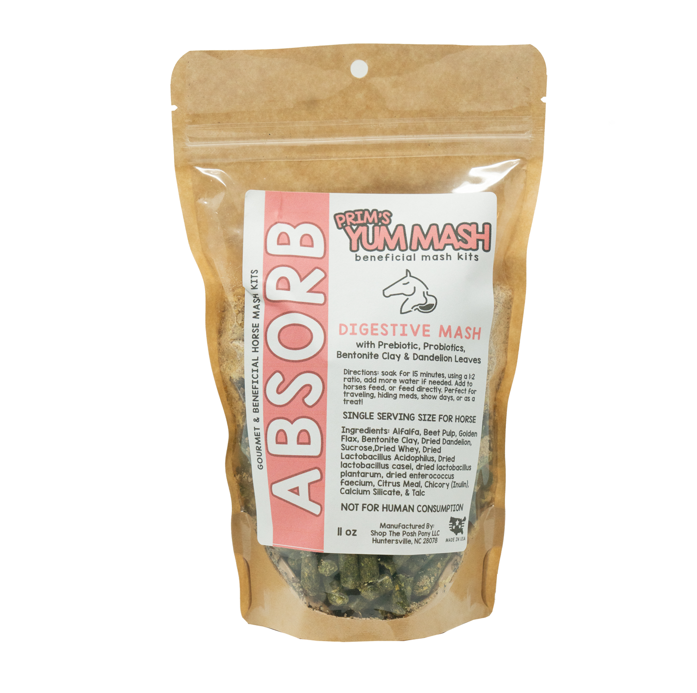 Prim’s Yum Mash - Absorb Horse Mash Kit