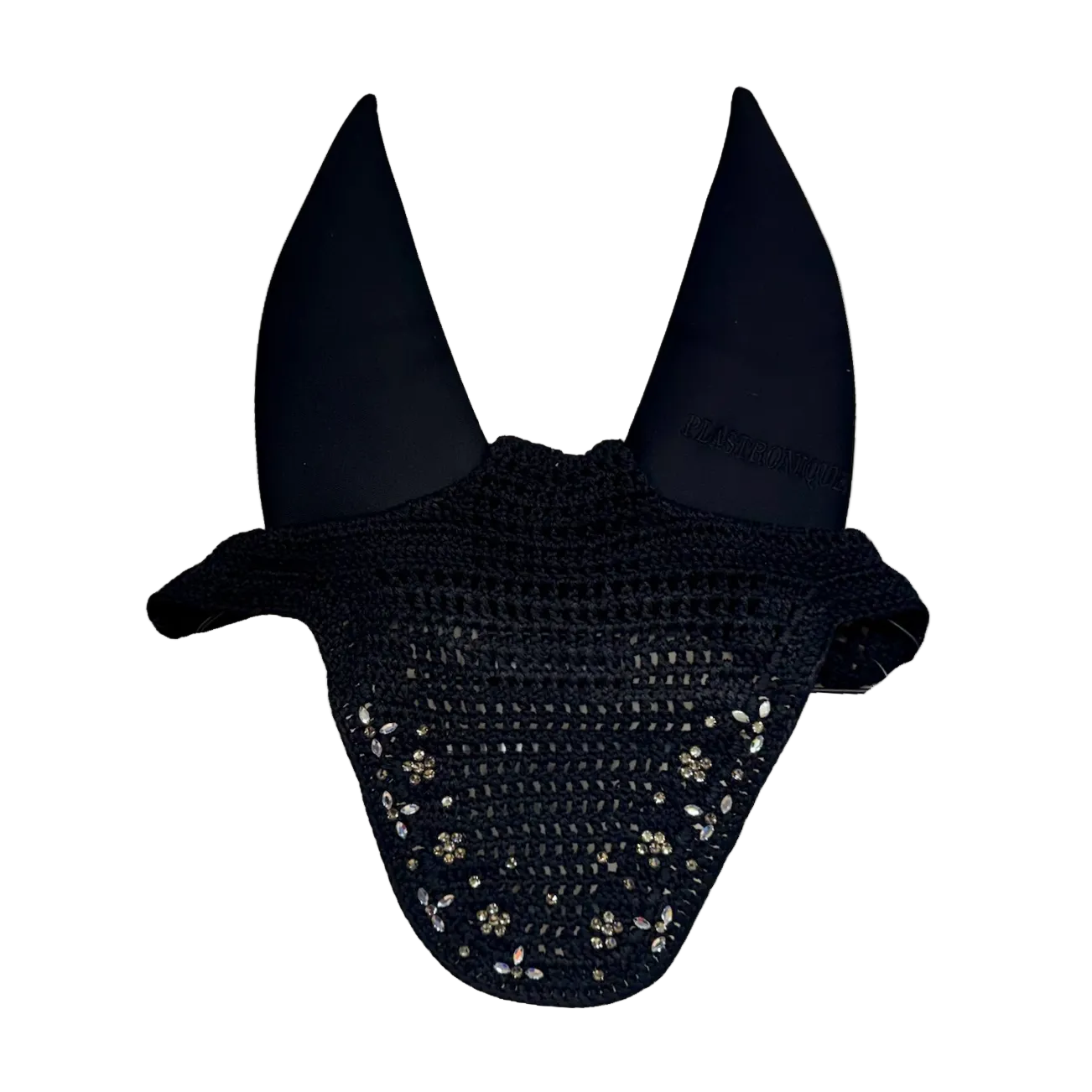 Plastronique Crystal Ear Bonnet-smokeyflur