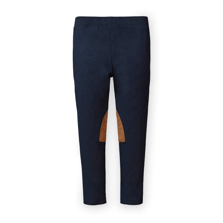 H&H Junior Ponte Riding Pant - Navy