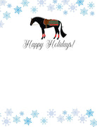 Hunter Horse Christmas Card