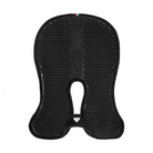 Acavallo Suede Slim Hexagonal Gel Half Pad