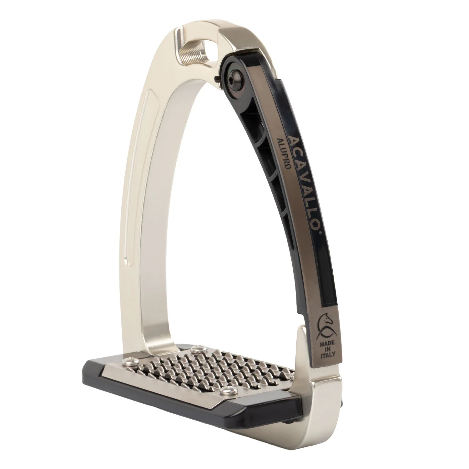 Acavallo Arena Alupro Stirrups Solar Titanium