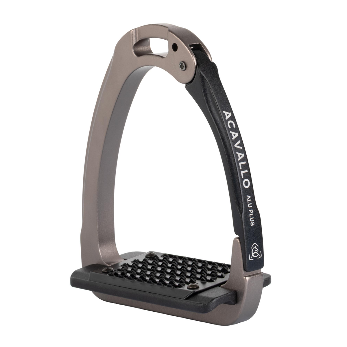 Acavallo Arena Aluplus 2.0 stirrups - Titanium/Black