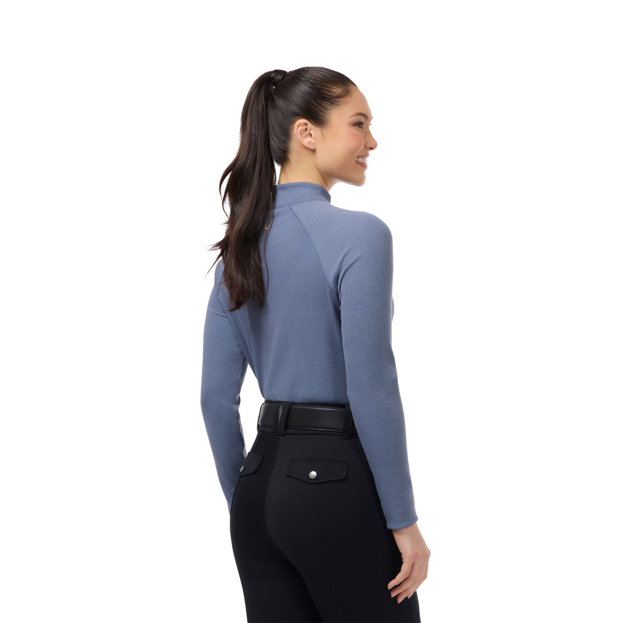 Kerrits Align Textured Mock Neck Shirt