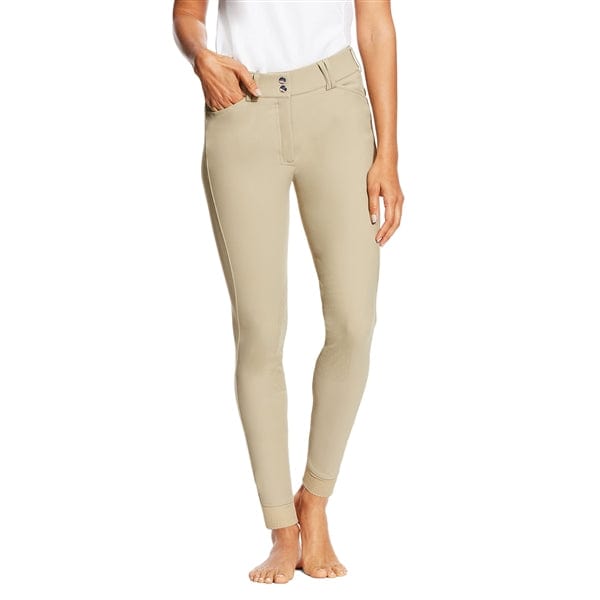 Ariat Tri Factor EQ Grip Knee Patch Breech - Tan