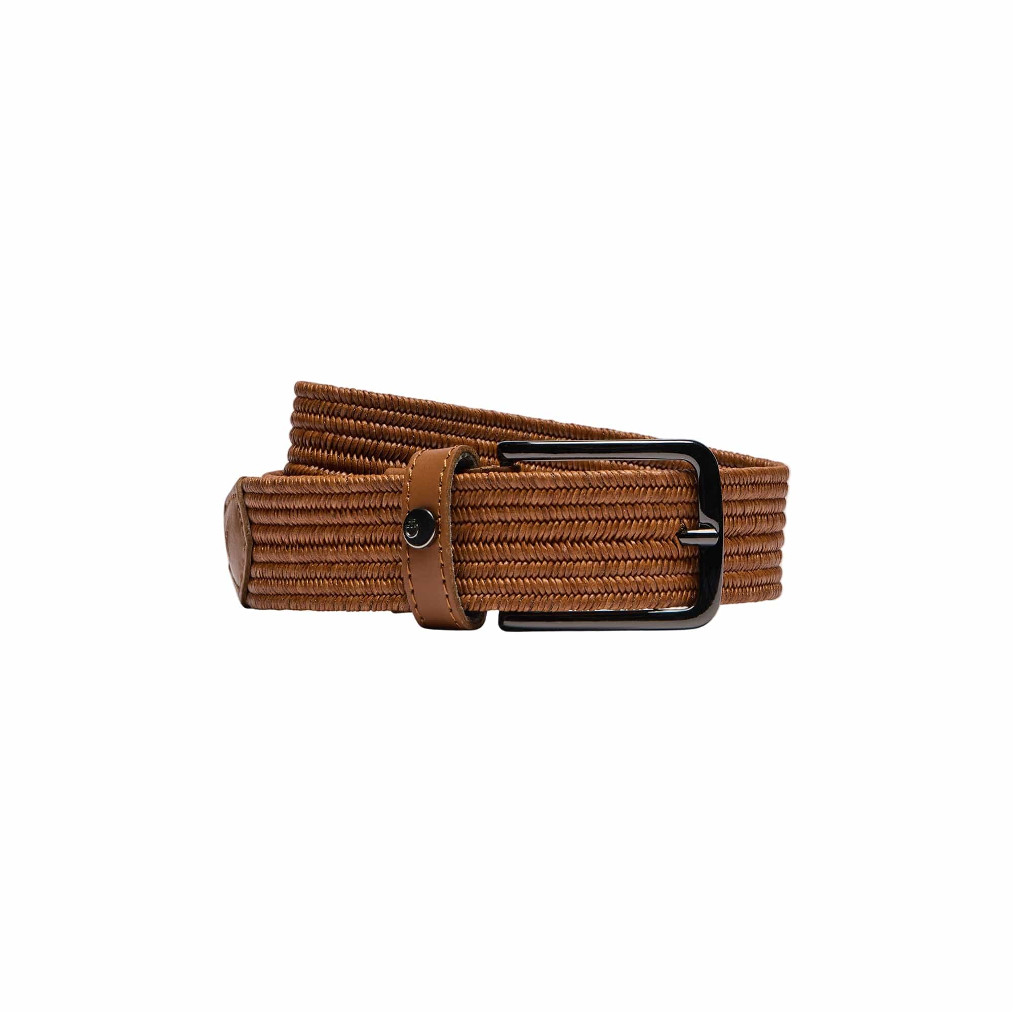 Cavalleria Toscana Women's Elastic Belt camel